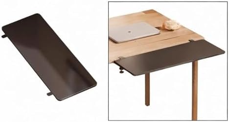 Desk Extender Shelf Arm Rest 15.75 x 7.87 inch Extension Attachment Black for Computer Table Folding Keyboard Tray Side Table