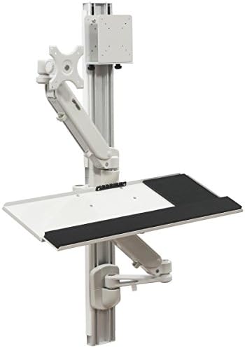 Displays2go Wall Mounted Computer Station