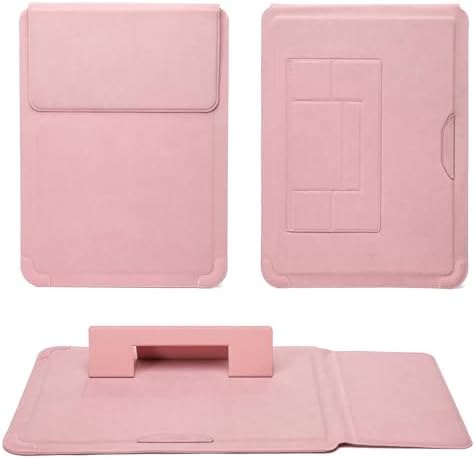 16 Inch Multifunctional Laptop Sleeve Case with Stand Soft Slim Cover for MacBook Pro/Air/ThinkPad X1/Dell XPS/Lenovo Yoga/HP Pavilion/ASUS Zenbook/LG gram/Chromebook 15" 15.3" 15.6"