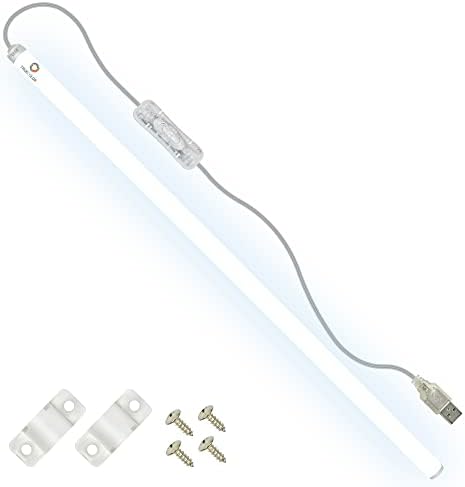 TrueColor USB LED Under Cabinet Light Bar, Frosted Cover, 24 in, Daylight