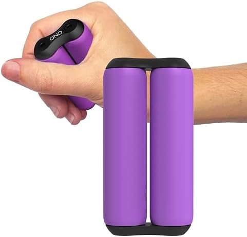 ONO Roller - Handheld Fidget Toy for Adults | Help Relieve Stress, Anxiety, Tension | Promotes Focus, Clarity | Compact, Portable Design (Purple, Full Size - ABS Plastic)
