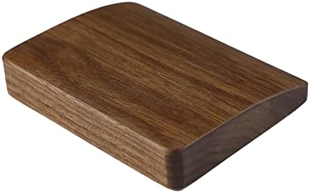 2 pcs Mini Wood Wrist Rest Portable Movable Solid Wooden Walnut Beech for Most Mechanical Keyboard Numpad Sp64