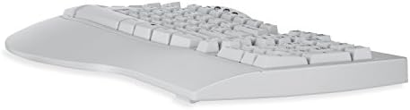 Perixx PERIBOARD-512W Periboard-512 Ergonomic Split Keyboard - Natural Ergonomic Design - White - Bulky Size 19.09"X9.29"X1.73", US English Layout
