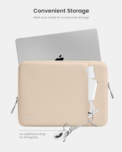 tomtoc 360° Protective Laptop Sleeve for 13-inch MacBook Air M5/A3449 2026