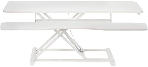 VIVO White 48 in Standing Desk Converter, DESK-V048KW