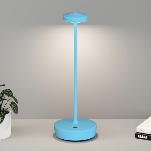 TBBGA 1 Pack Cordless Table Lamp Rechargeable, 5000mAh Battery Table Light