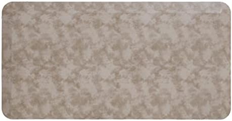 Mabel Home Anti Fatigue Floor Mat- 3 Size(20x32 & 20x39 & 24x70),16 Colors - Standing Desk Mat-Kitchen Floor Mat-Stain ResistantHome Non-Slip Bottom, Extra Soft (Cappuccino, 20" x 32")
