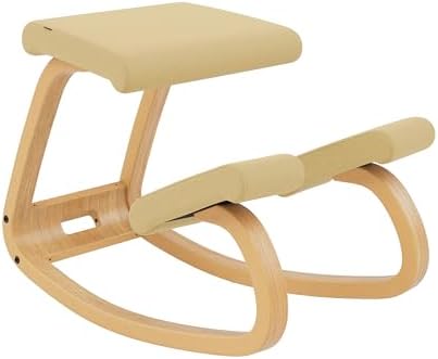 Varier Ergonomic Kneeling Chair, Rocking Knee Stool for Home Office Desk