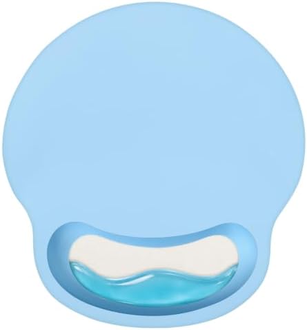 Mouse Pad with Wrist Rest, 2-in-1 Mousepad with Wrist Support Set