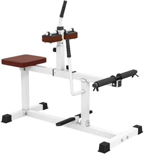 Soozier Seated Calf Raise Machine for Home Gym Waist Arm Training