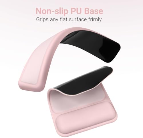 MOSISO Color Scheme Wrist Rest Support for Mouse Pad&Keyboard Set
