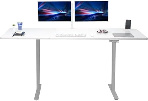 VIVO White 83 x 30 in Standing Desk, DESK-KIT-E2G84-30W