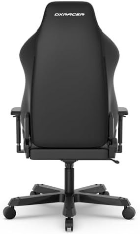 DXRacer Tank XXL Ergonomic Gaming Chair with Magnetic Pillow, Black White