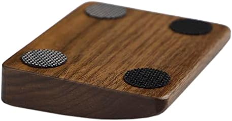 2 pcs Mini Wood Wrist Rest Portable Movable Solid Wooden Walnut Beech for Most Mechanical Keyboard Numpad Sp64