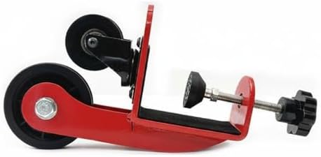 Menolana Desktop Arm Wrist Pulley Machine Forearm Exerciser Arm Workout Mounted Clamp System Quiet suitable for home shared breaks, Red