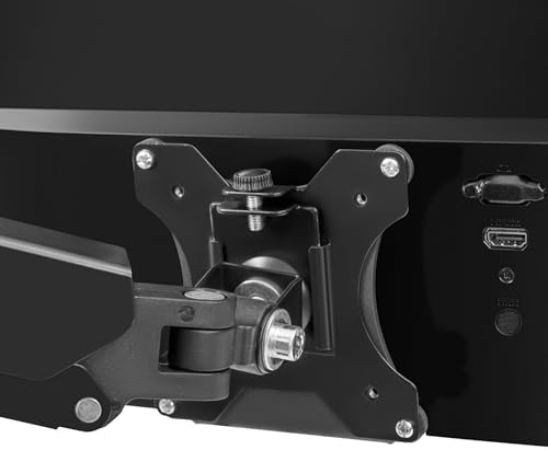 Monitor Arm/Mount VESA Bracket Adapter Compatible with HP22cw, 22cwa, 22xw, 23cw, 23xw, 24cw, 24xw, 25cw, 25xw, 27cw, 27xw VESA Adapter Bracket Arm, Desk Mount 100 * 100mm 75 * 75mm Black