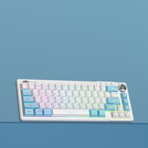 MageGee Mini 60% Gaming Keyboard, RGB Backlit Ultra-Compact Keyboard, TS68 Ergonomic Waterproof Mechanical Feeling Office Computer Keyboards for PC, MAC, PS4, Xbox ONE Gamer