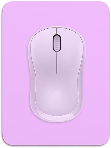 Dapesuom Small Mouse Pad, 6 x 8 Inch Thick Rubber Premium-Textured Non-Slip Portable & Washable Mini Mouse Mat for Women Men Wireless Laptops Keyboard Tray Gaming Work Computer Office Travel, Purple
