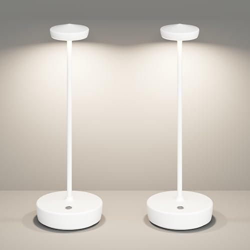 LED Cordless Table Lamp,Rechargeable Battery Lights