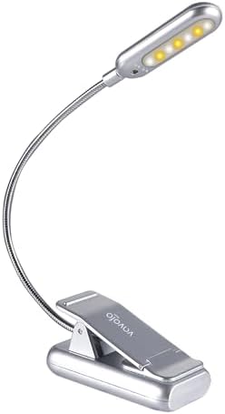 VAVOFO Rechargeable Reading Light, Clip on Book Light for Reading in Bed