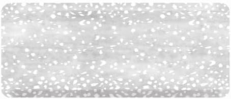 House of Noa Nama Standing Mat – Anti-Fatigue Kitchen Mats for Floor, Cushioned & Non-Slip Kitchen Comfort Mat for Standing, Thick Foam Anti-Fatigue Mat for Kitchen & Workspaces, Fawn Silver 22" x 54"