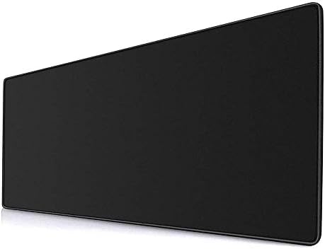 Extra Large Gaming Mouse Pads/Extended Protective Office Desk Mouse Mat Non-Slip Professional Precision Tracking Surface (31.5" x 11.8") for PC Computer Laptop (80x30Black001)