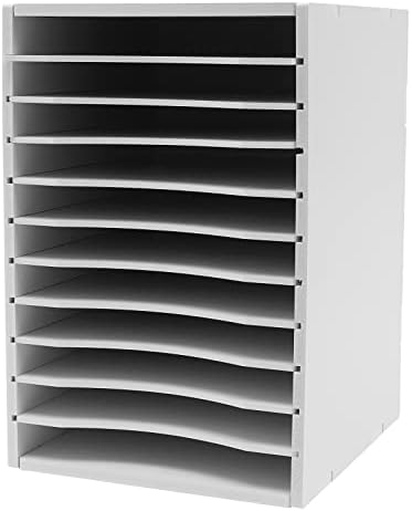 Mail Organizer 11 Slots, Literature Organizer for Classroom, Office, Home