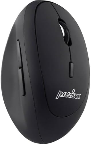 Perixx PERIMICE-719 Right-Handed Wireless Mini Vertical Mouse, 3 Level DPI