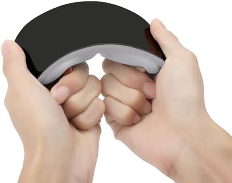 Wrist Rest with Silky Gel, Tmiulu Memory Foam Mouse Wrist Rest. Ergonomic Non-Slip Support for Keyboard & Mouse, Comfortable, Waterproof, Easy to Clean, Ideal for Office, Laptop, Gaming & Travel-Grey
