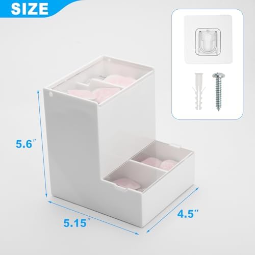 Beautyflier Disposable Daily Contact Lens Dispenser, Desktop and Wall Mounted 2 IN 1- Universal for All Brands, Dispenser, Organizer, & Storage for Contact Lenses, Cosmetic Contact lenses, Case Only