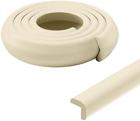 Corner Protector Strip, Foam Bumper Guard, Edge Protection Strip, Baby Proofing Foam Tape, Anti Collision Padding for Furniture Tables Desks, Shock Absorbing Cushion