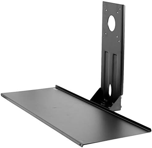 VIVO Black VESA Mounted 26 x 8 in Keyboard Tray, MOUNT-KB03