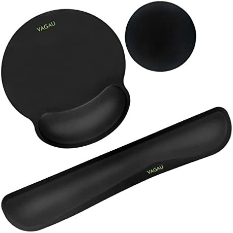 VAGAU Premium Keyboard Wrist Rest and Mouse Pad Wrist Support