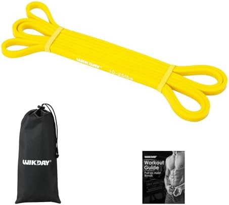 WIKDAY Resistance Bands for Working Out, Exercise Bands, Workout Bands, Pull Up Assistance Bands for Body Stretching Training Physical Therapy Muscle Training for Men & Women