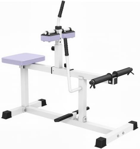 Soozier Seated Calf Raise Machine for Home Gym Waist Arm Training