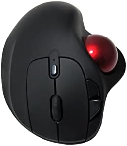 MOJO Multi Mode Rechargeable Silent Trackball Mouse (Bluetooth + Wireless)