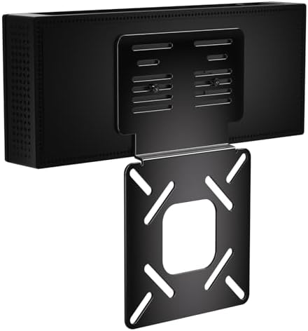 WAVLINK Docking Station Mount for Workstation, Behind Monitor Vesa Mounting, Electrolytic Iron Dock Holder for UG69PD8/UG69PD10/UMD01/UMD05, Vesa 35x75/75x75/100x100 Compatible