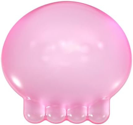 PATIKIL Gel Wrist Rest, Wrist Support for Mouse Jellyfish Shape Ergonomic Mouse Pad Soft Silicone Support Comfortable Cushion for Computer Gaming Office Home, Pink