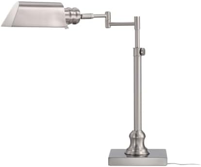 O'Bright Arcadia Pharmacy Desk Lamp, Brushed Nickel