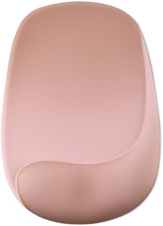 Mouse Pad with Wrist Rest Support, Ergonomic Mousepad with Comfortable Gel Cushion, Gaming Mouse Pad with Non-Slip PU Base, Relieve Pain Relief, for Home Office Computer Laptop, Brown