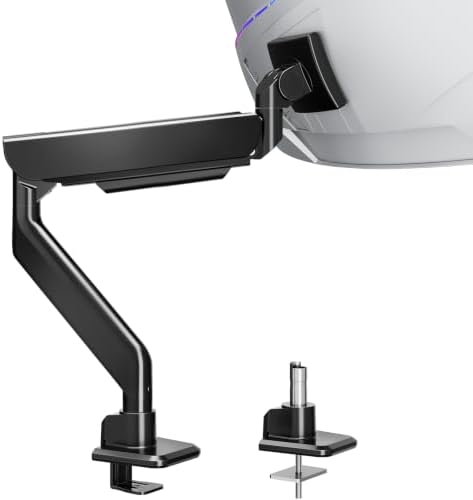 MOUNTUP Heavy Duty Monitor Arm, Single Monitor Mount for 57" Ultrawide Monitor, Supports 4.4–66 lbs, Large Monitor Arm with Full Motion Adjustment, Monitor Stand for Desk, Max VESA 100x100mm