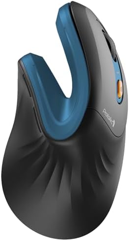 ProtoArc EM11 NL Wireless Ergonomic Mouse, Rechargeable Vertical Mouse