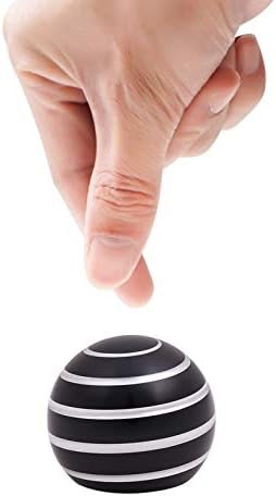 Desk-Fidget-Kinetic-Toys Cool-Gadgets: Cool-Stuff Thing Game Toy for Adult Teen Children Kid, Optical-Illusion Stress Relief Gifts for Man Women Home Office School Christmas Spinning Up 180 Seconds