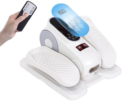 Under Desk Elliptical 12 Gear Adjustable Leg Exerciser for Seniors