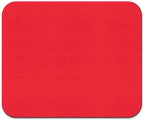 Non-Slip Rectangle Mousepad, WIRESTER Fire Red Orange Mouse Pad for Home, Office and Gaming Desk