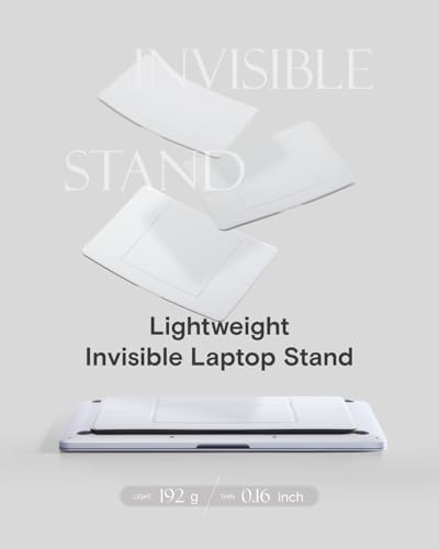 MOFT Invisible Laptop Stand, Stick-Free Tablet&Laptop Riser for Mobile Work