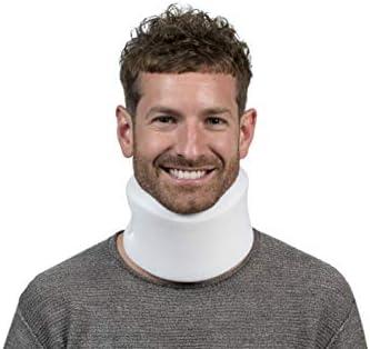 3" Foam Cervical Collar, Amazon Exclusive Brand, White -FP10003
