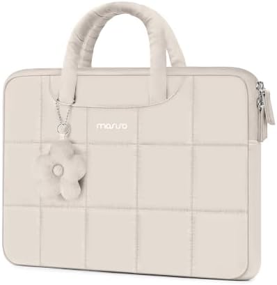 MOSISO Laptop Case 13.3 inch, 13-13.3 inch Laptop Sleeve, Greige