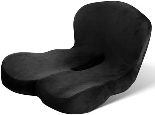 Alcedo Ergonomic Memory Foam Seat Cushion for Office Chair & Wheelchair