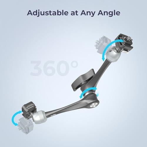 SMALLRIG 11" Rosette Magic Arm, HawkLock H21 Quick Release Structure